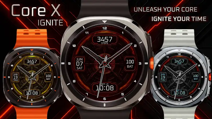 Core X Ignite Watch Face screenshot 1