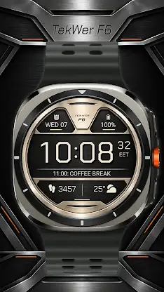 TekWer F6 Digital Watch Face screenshot 8