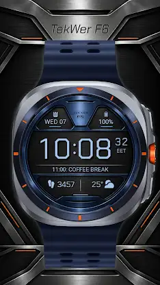 TekWer F6 Digital Watch Face screenshot 5