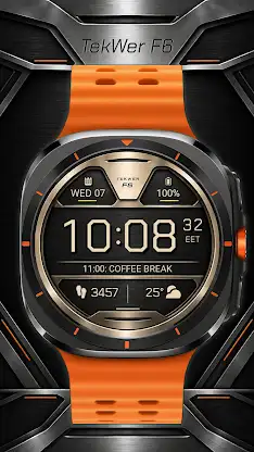 TekWer F6 Digital Watch Face screenshot 4