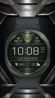 TekWer F6 Digital Watch Face screenshot 3