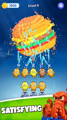 Water Land: Fish & Cube screenshot 2