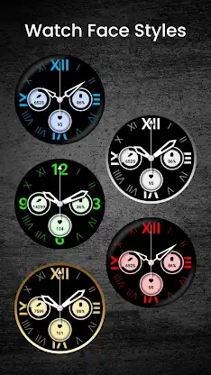 GL101 Analog Watch Face screenshot 3