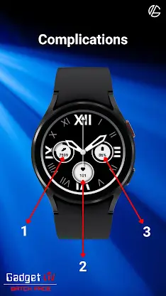 GL101 Analog Watch Face screenshot 4