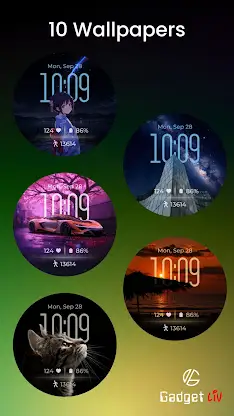Depth Wallpapers Watch Face screenshot 4