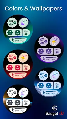 Material You Style Watch Face screenshot 2