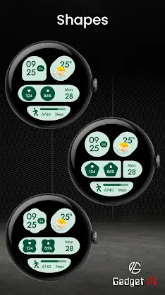 Material You Style Watch Face screenshot 4