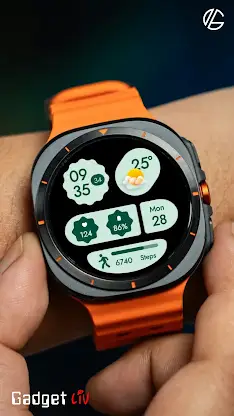 Material You Style Watch Face screenshot 1