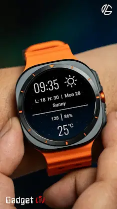 Minimal Weather Watch Face G04 screenshot 1