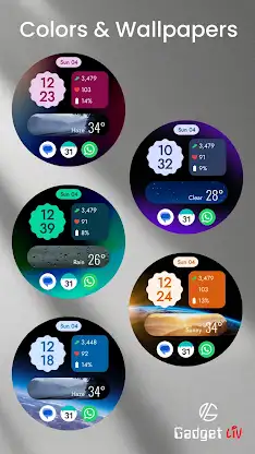 Material You Style 3 WatchFace screenshot 2
