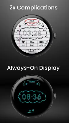 Paper Time Watch Face screenshot 5