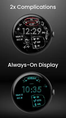 Paper Time 2 Watch Face screenshot 6