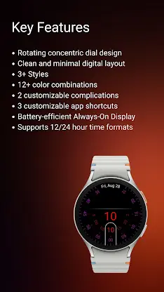 Pix Concentric 2 Watch Face screenshot 3