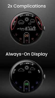 Pix Concentric 3 Watch Face screenshot 5