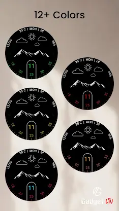 Pix Concentric 3 Watch Face screenshot 4