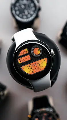 Retro Digital Watch Face: G02 screenshot 1