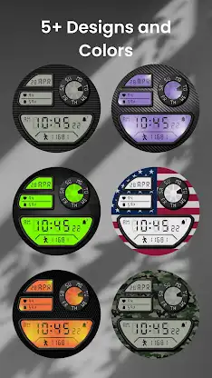 Retro Digital Watch Face: G02 screenshot 2