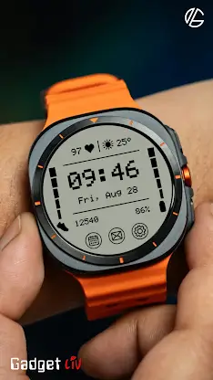 Retro LCD Watch Face: GL103 screenshot 1
