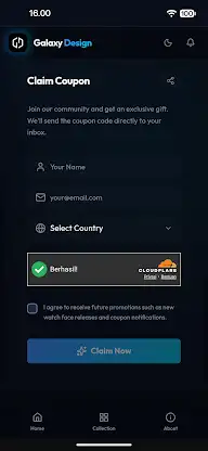 Watch Face by Galaxy Design screenshot 4