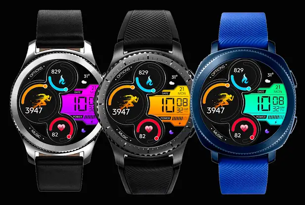 Digital DayRush Watch Face screenshot 1