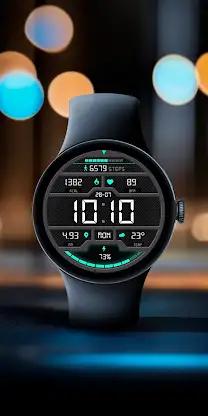 Digital MetricFlow Watch Face screenshot 2