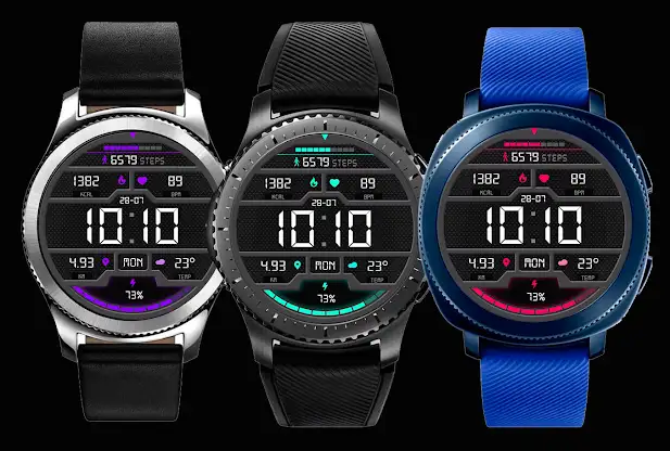 Digital MetricFlow Watch Face screenshot 1