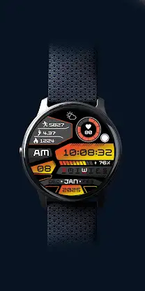 Digital Quantum HUD Watch Face screenshot 4
