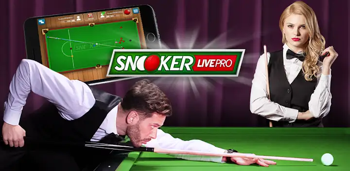 Snooker Live Pro & Six-red — Android game banner