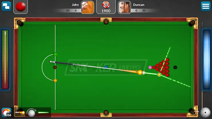 Snooker Live Pro & Six-red screenshot 1