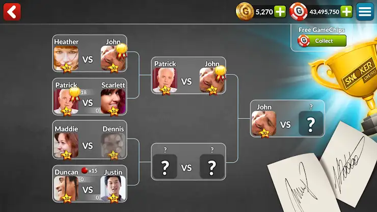 Snooker Live Pro & Six-red screenshot 6