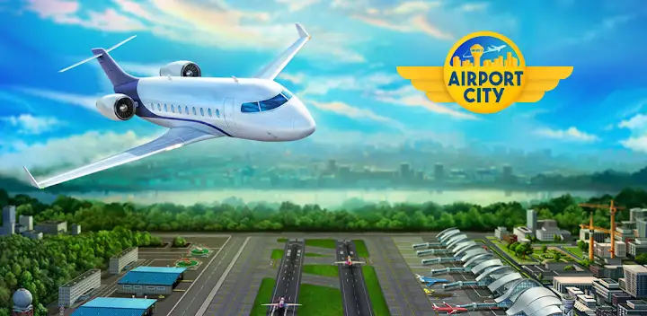 Airport City transport manager — Android game banner