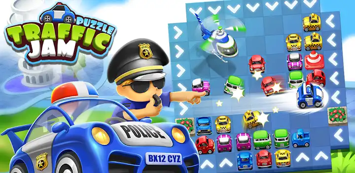 Traffic Jam Cars Puzzle Match3 — Android game banner