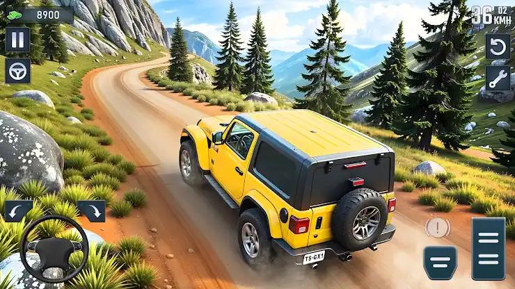 MudRider: Offroad Jeep Driving screenshot 6