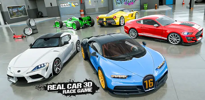 Real Highway Car Racing Game — Android game banner