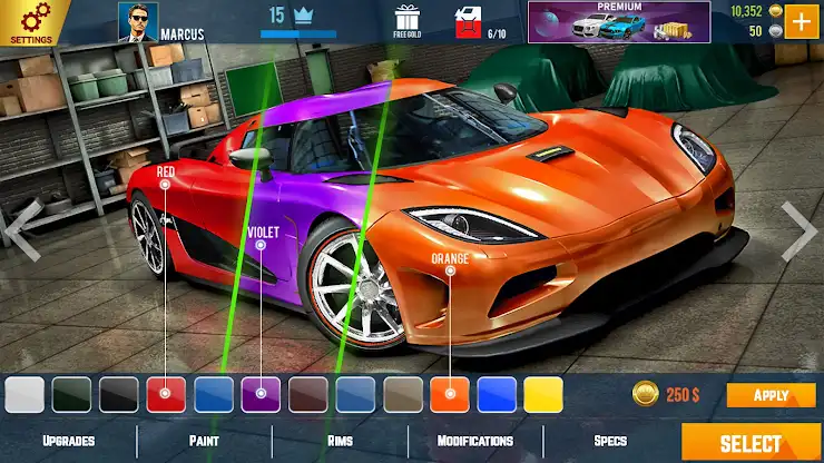 Real Highway Car Racing Game screenshot 4