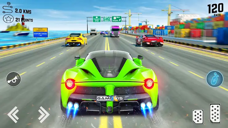Real Highway Car Racing Game screenshot 7