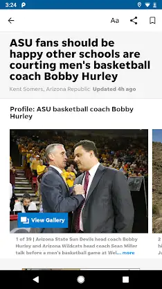 azcentral sports screenshot 2