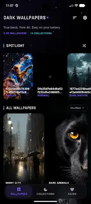 Dark Wallpapers 4K - AMOLED screenshot 4