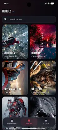Superheroes Wallpapers 4K HD screenshot 2