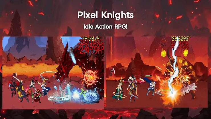 Pixel Knights screenshot 1