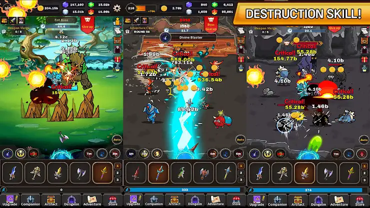 Final Weapon Grow - Idle RPG screenshot 1