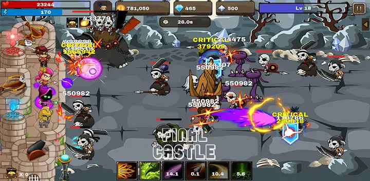 Final Castle Defence:Idle RPG — Android game banner