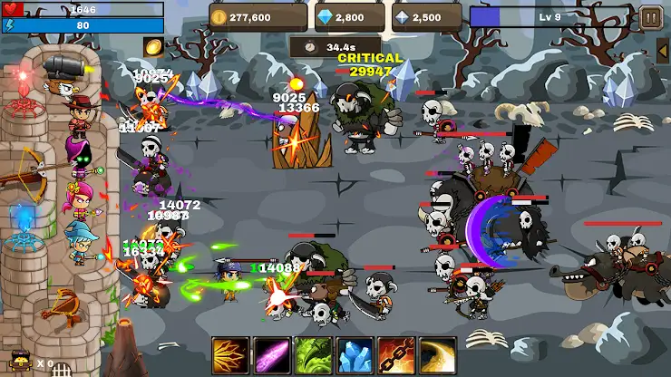 Final Castle Defence:Idle RPG screenshot 5