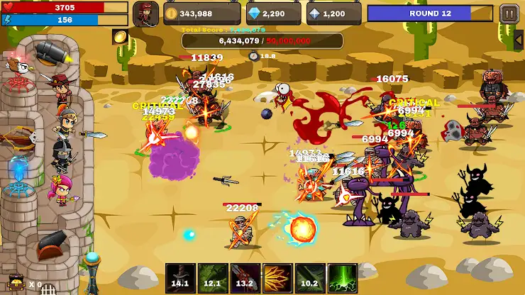 Final Castle Defence:Idle RPG screenshot 2