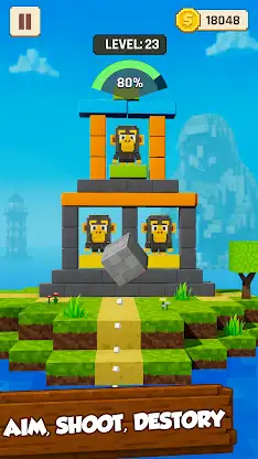 Stone Throw - Monkey Strike screenshot 5