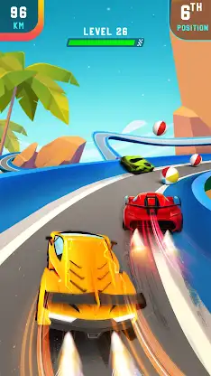 FlyCar : Race Rush 3D screenshot 1