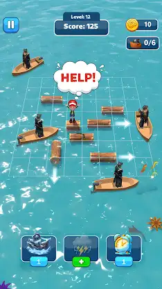 Pirate Attack - Wood Jam screenshot 4