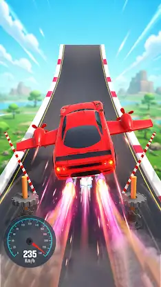 Flying Wheels Evolution screenshot 1