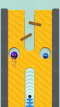 Hungry Venom: Balls in Sand screenshot 2