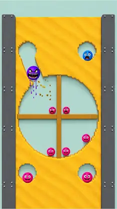 Hungry Venom: Balls in Sand screenshot 3